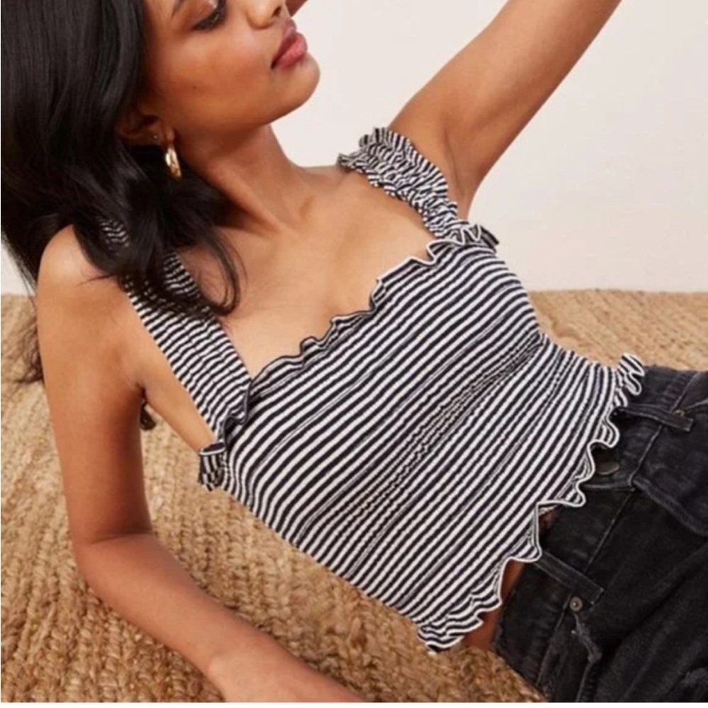 Reformation Stretchy Lenore Tank Top